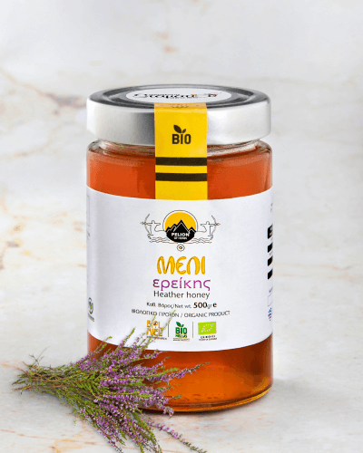Βιολογικό μέλι Ερείκης 500 gr